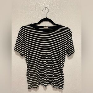 Black and White Striped T-Shirt John galt
